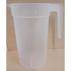 Carafe plastique durable pichet 1,15 L OU 1,65 L réutilisable  personnalisable